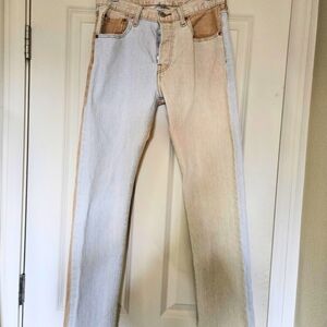 Levi's 501 Jeans Original Fit Color Block